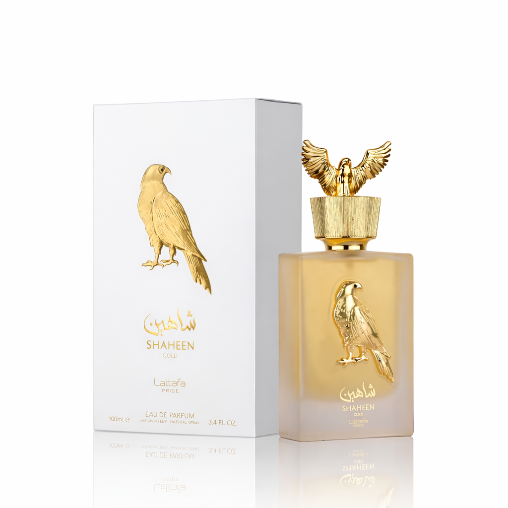 Shaheen Gold – Lattafa | Perfume Unisex Frutal Amaderado Dulce