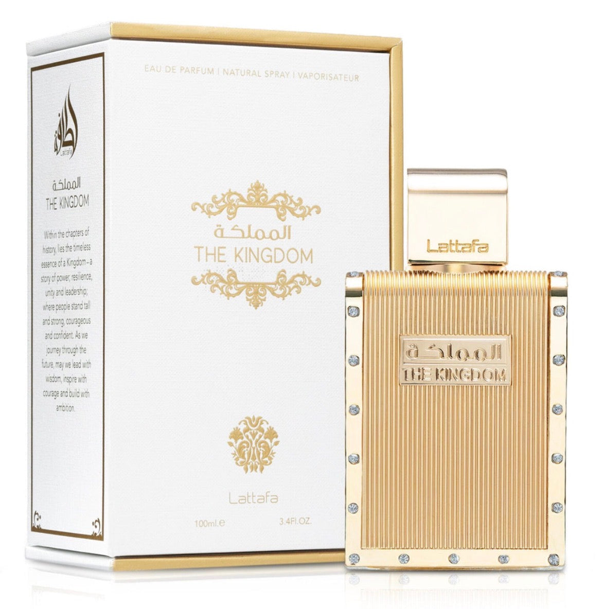 The Kingdom For Men – Lattafa | Perfume Hombre Aromático Oriental Dulce