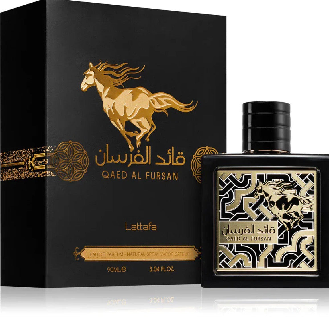 Qaed Al Fursan – Lattafa | Perfume Unisex Aromático Amaderado Exótico