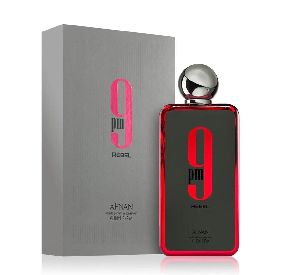 9PM Rebel – Afnan | Perfume Hombre Dulce Amaderado Moderno