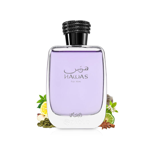 Hawas For Him – Rasasi | Perfume Hombre Aromático Acuático Dulce