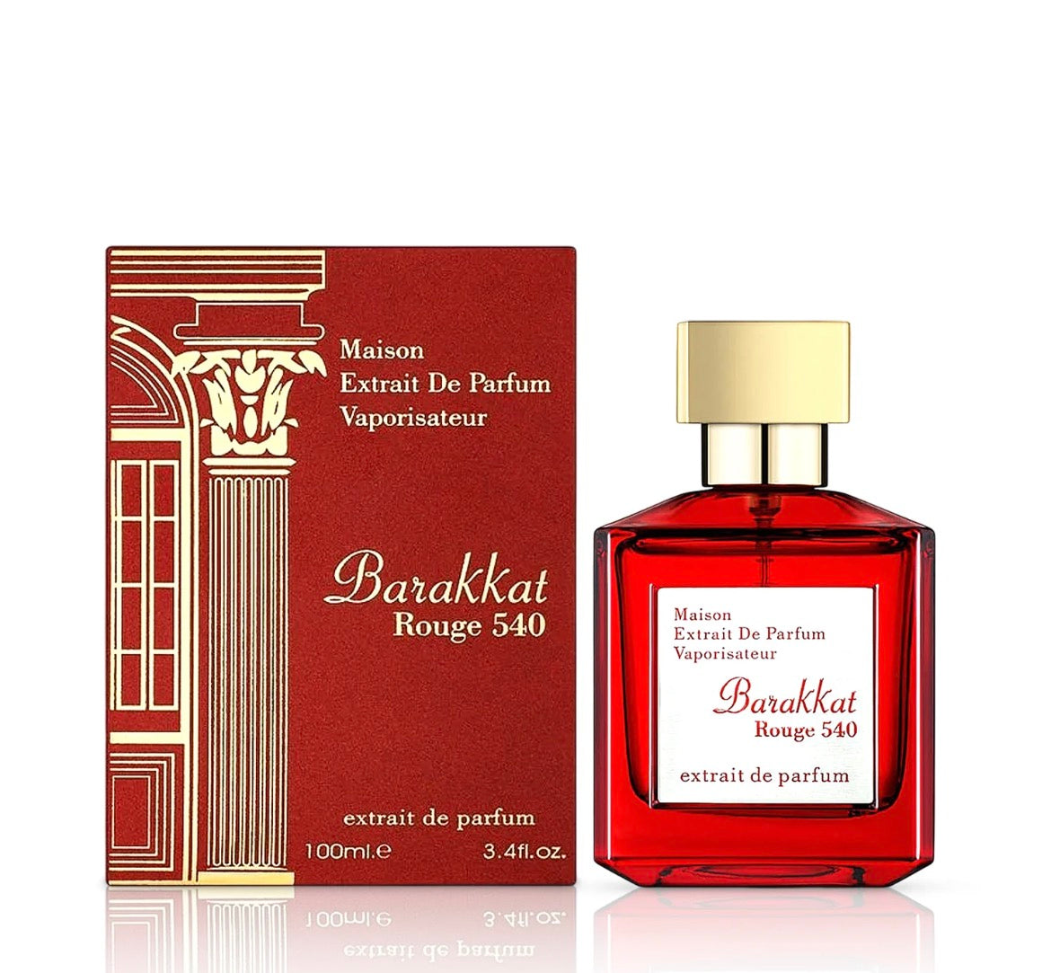 Barakkat Rouge 540 – Fragrance World | Perfume Unisex Ámbar Floral Amaderado
