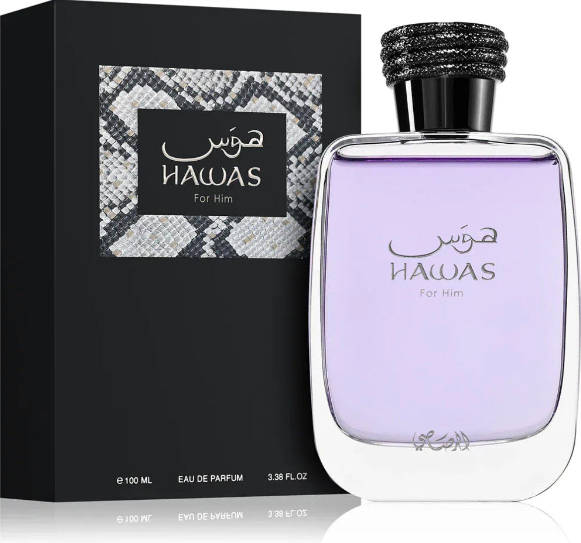 Hawas For Him – Rasasi | Perfume Hombre Aromático Acuático Dulce