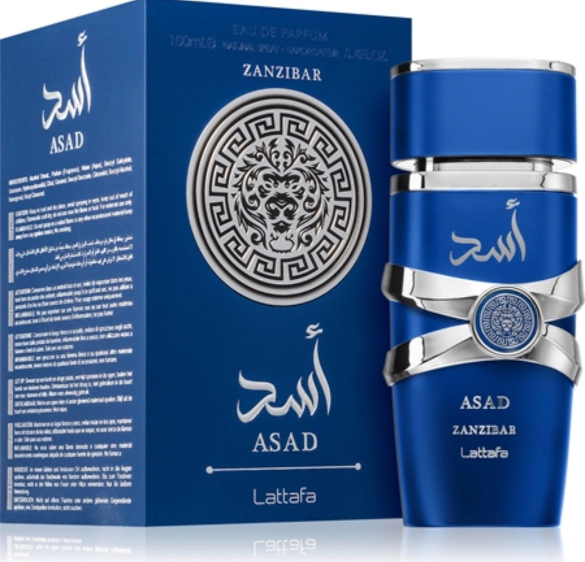 Asad Zanzibar – Lattafa | Perfume Hombre Aromático Oriental Marino